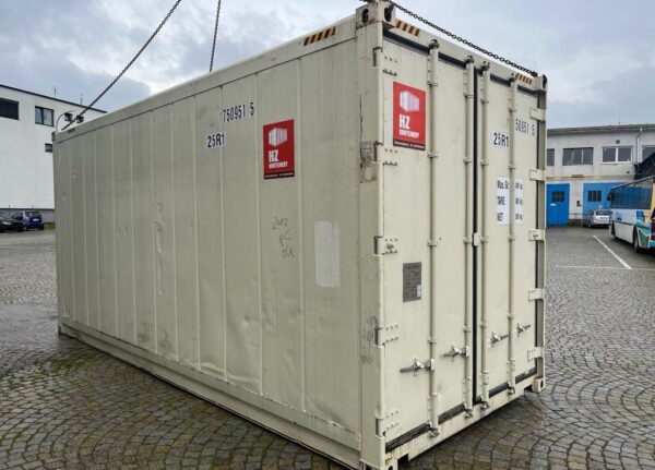 Contenedor frigorífico de 20′ con unidad Carrier usado