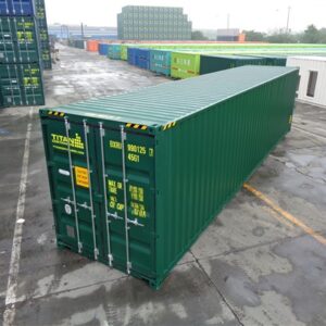 Nuevo contenedor 40′ 12 metros - stándar - MIIU5225796 40 Stándar Verde