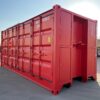 Nuevo contenedor 20′ (6 metros) | 20’OS Apertura lateral - MIIU1500380 rojo