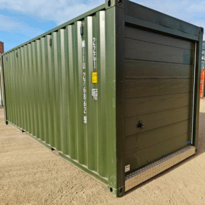 Nuevo contenedor 20′ 6 metros | Con puertas adicionales | MCKU2004798 – TALLINN  Verde oscuro