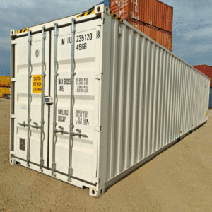 Nuevo contenedor 40′ | 12 metros Alto - MIIU2351208 - Blanco