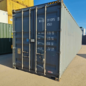 Nuevo contenedor 40′ | 12 metros Alto - MIIU1910955 - Gris oscuro