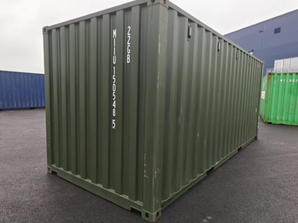 Nuevo contenedor 20′ - 6 metros - MIIU1505485 TALLIN Verde oscuro