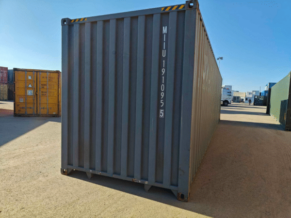 Nuevo contenedor 40′ | 12 metros Alto - MIIU1910955 - Gris oscuro