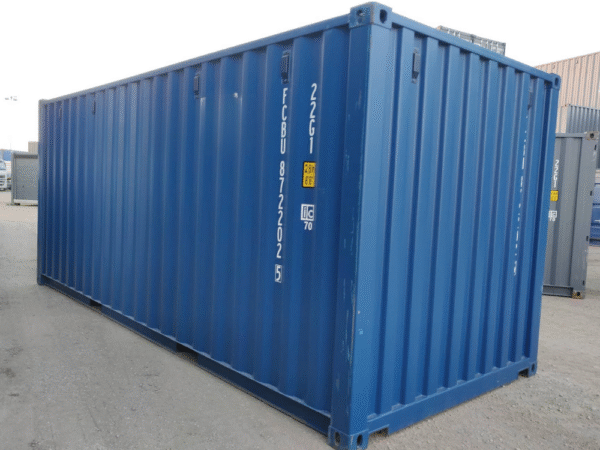 Nuevos contenedor 20′ - 6 metros - MIIU8722029 – TALLIN Azul