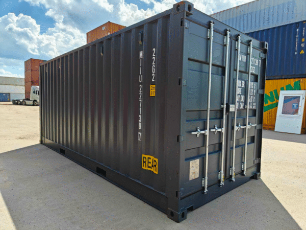 Nuevo contenedor | 20′ 6 metros Apertura lateral - MIIU2271397 Gris oscuro