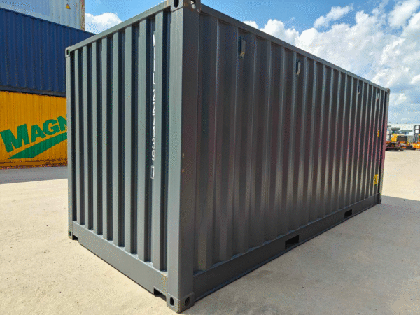 Nuevo contenedor | 20′ 6 metros Apertura lateral - MIIU2271397 Gris oscuro