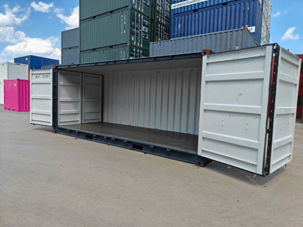 Nuevo contenedor | 20′ 6 metros Apertura lateral - MIIU2271397 Gris oscuro