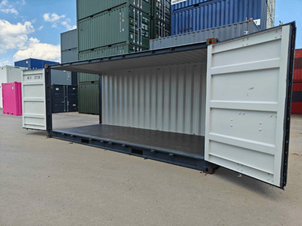Nuevo contenedor | 20′ 6 metros Apertura lateral - MIIU2271397 Gris oscuro