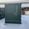 Contenedor High Cube de 40 pies con 4 puertas laterales Verde oscuro