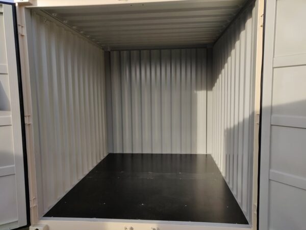 Nuevo contenedor 10′ - 3 metros - MIIU7178891 Marfil RAL1015