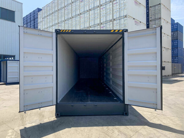 Contenedor 40’HC Puerta lateral RAL 7016