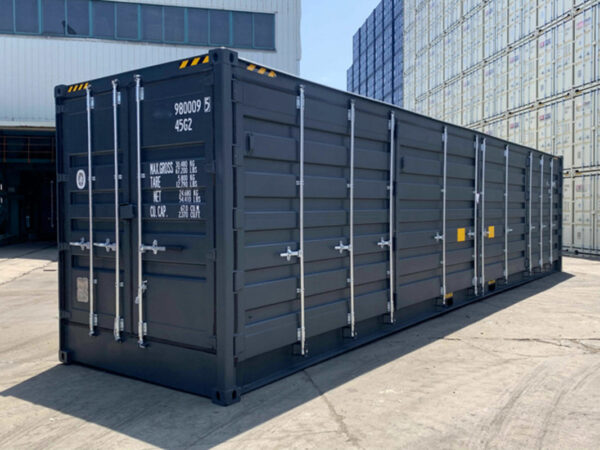 Contenedor 40’HC Puerta lateral RAL 7016