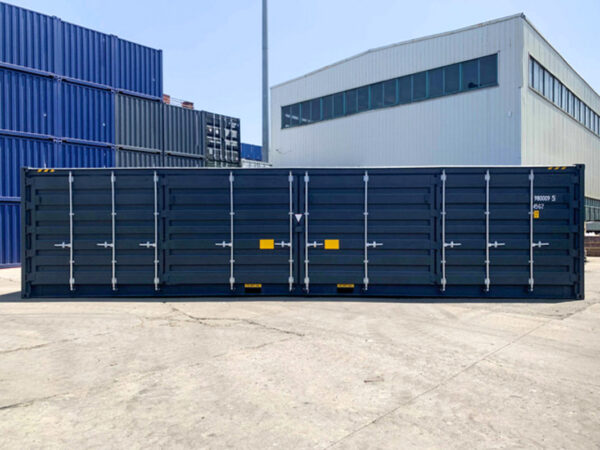 Contenedor 40’HC Puerta lateral RAL 7016