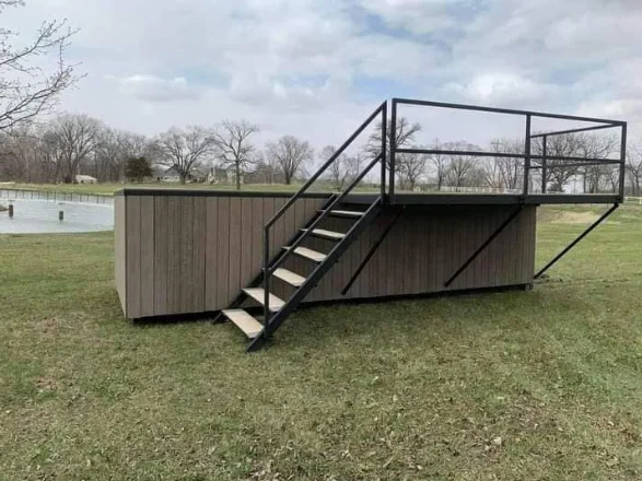 Piscina de contenedores 6 m x 2,5 m