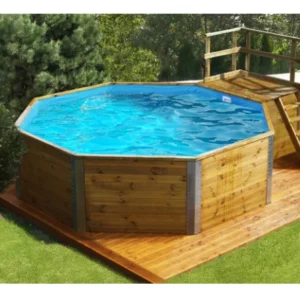 Piscina Redonda de Madera (sin incluir el equipo)