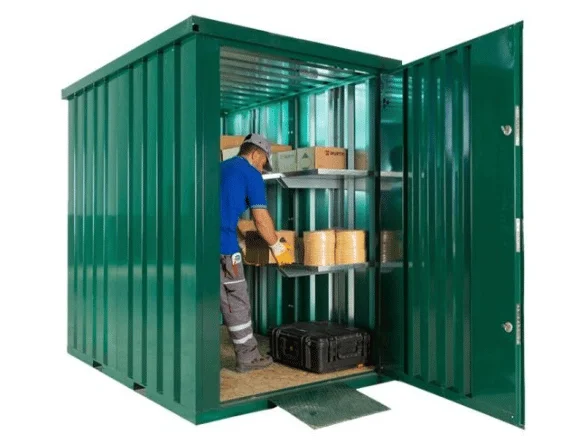 Contenedor de jardín 1,5 x 2,2 metros – RAL 6005